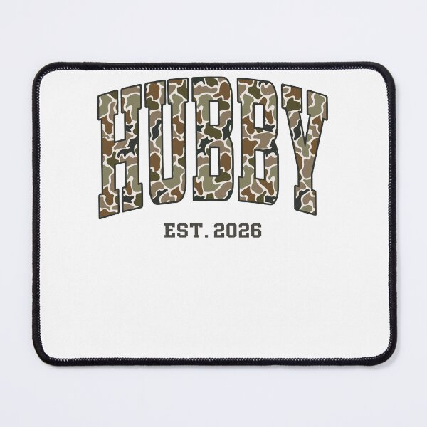 Item preview, Hubby Est 2026 Camo Mr Mrs Just Married Honeymoon Wedding Party designed and sold by pansak.