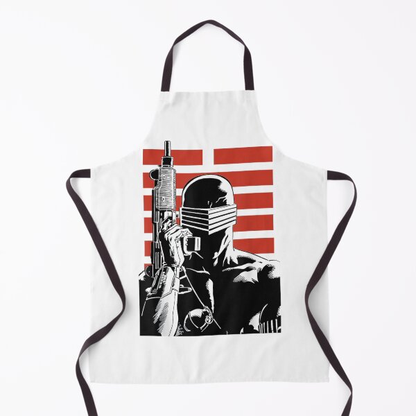 Item preview, G.I. Joe Snake Eyes Retro Red Stripe Portrait designed and sold by EdgarMendo.