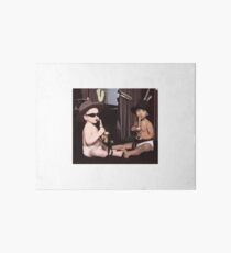 The Office Angelas Saxophone Babies Art Board Print