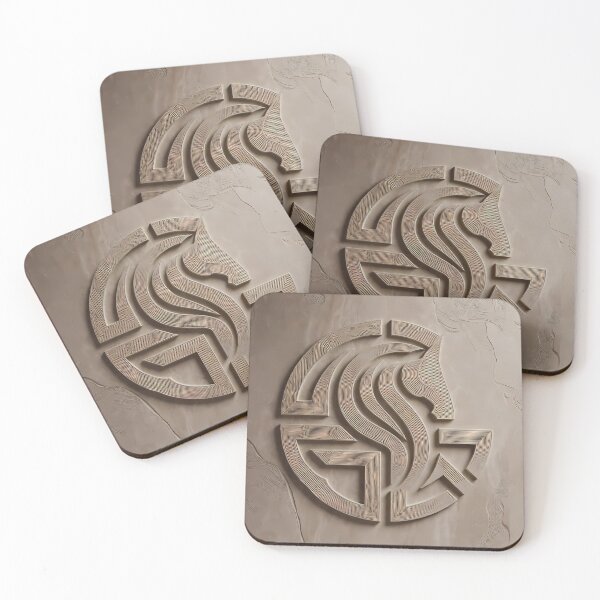 Item preview, Equine Horse Head Motif Wood Relief Artwork (image size 7840x11680) designed and sold by Digital-Davinci.