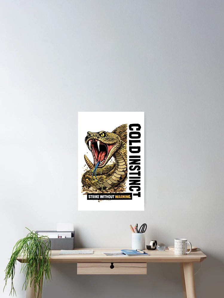 Thumbnail 2 of 3, Poster, Cold Instinct designed and sold by Remy490.