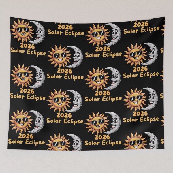 Item preview, Total Solar Eclipse 2026 Glasses Sun Moon Kids designed and sold by pansak.