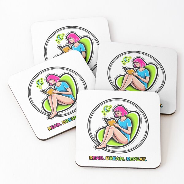 Item preview, Girl Reading a Book Aesthetic | Cozy Book Lover Illustration designed and sold by Wear Sculpt.