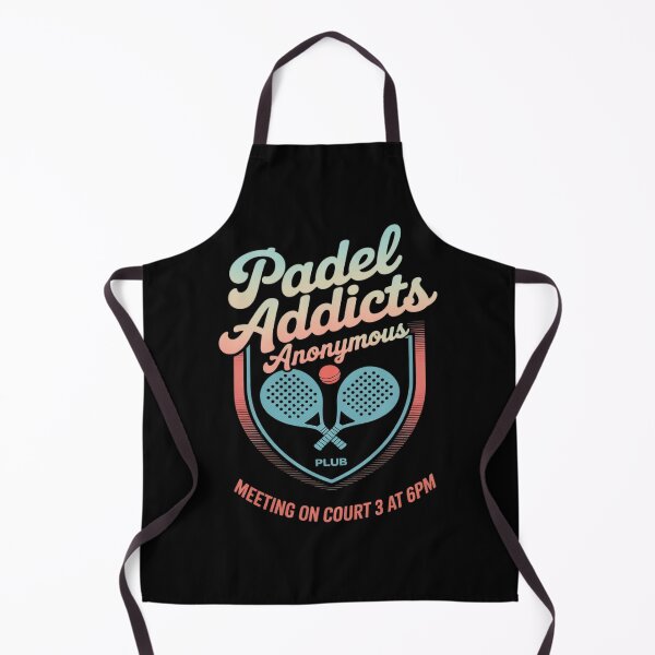 Item preview, Padel Addicts Anonymous Badge Emblem designed and sold by Tatianamiobi.