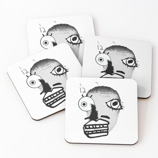 Item preview, Abstract Face Collage designed and sold by BauhausVertical.