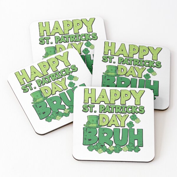 Item preview, Happy St Patricks Day Bruh Shamrocks Men Women Teens designed and sold by pansak.