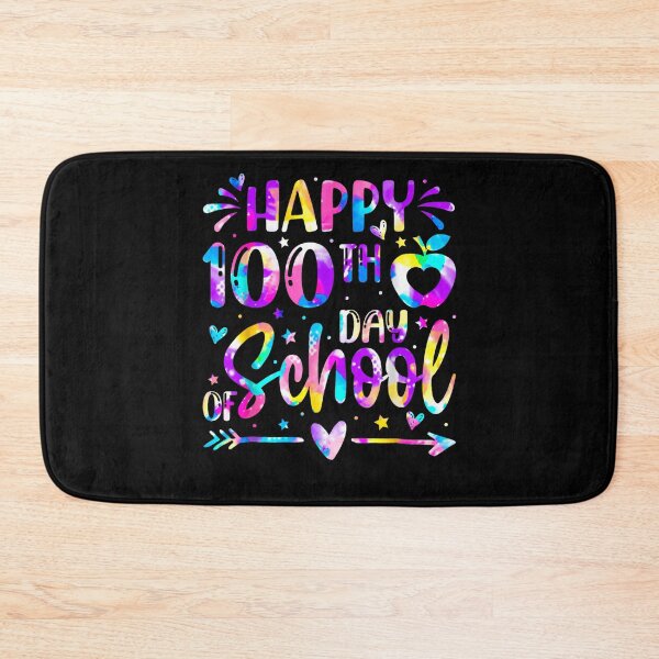 Item preview, Happy 100th Day of School Tie Dye Rainbow 100 Days Smarter designed and sold by Juansustait.