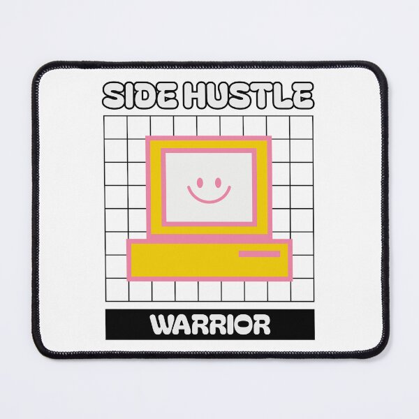 Item preview, Side Hustle Warrior Retro Computer designed and sold by crazydotdesigns.