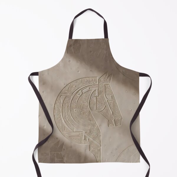 Item preview, Carved Horse Head Mural (image size 7840x11680) designed and sold by Digital-Davinci.