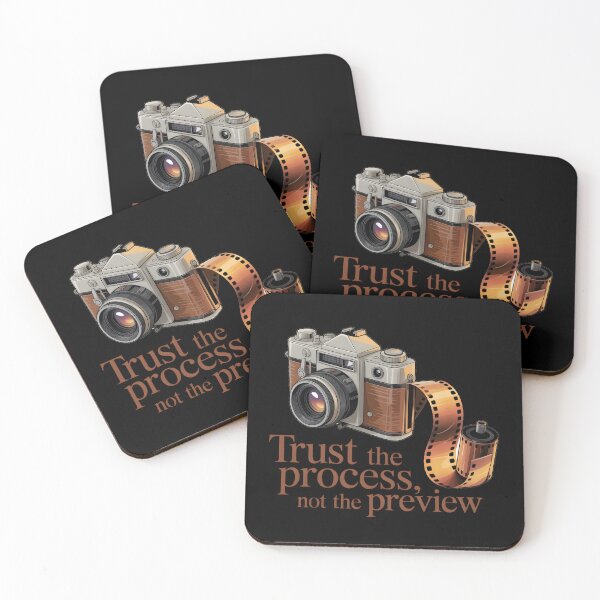 Item preview, Trust the Process Not the Preview – Analog Film Photography Shirt designed and sold by ImaginedSpace7.