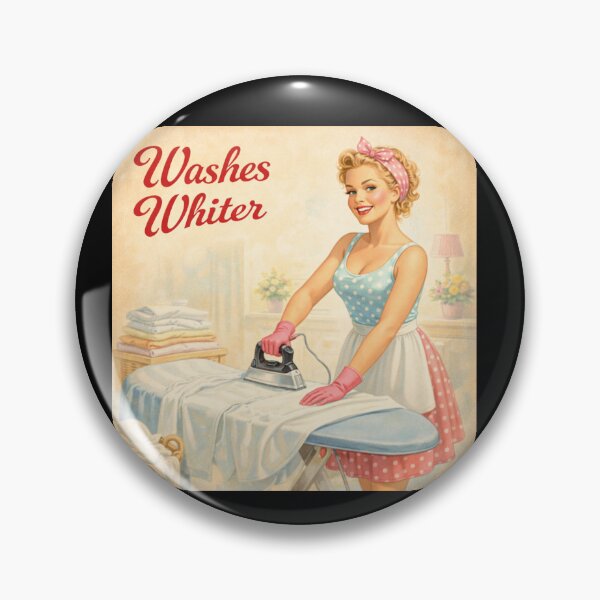 Item preview, Washes Whiter – Dashing away with a smoothing iron designed and sold by halibutgoatramb.