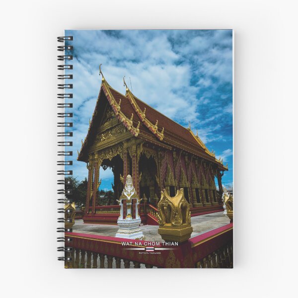 Item preview, Wat Na Chom Thian Temple Pattaya Thailand designed and sold by Thistle-TShop.