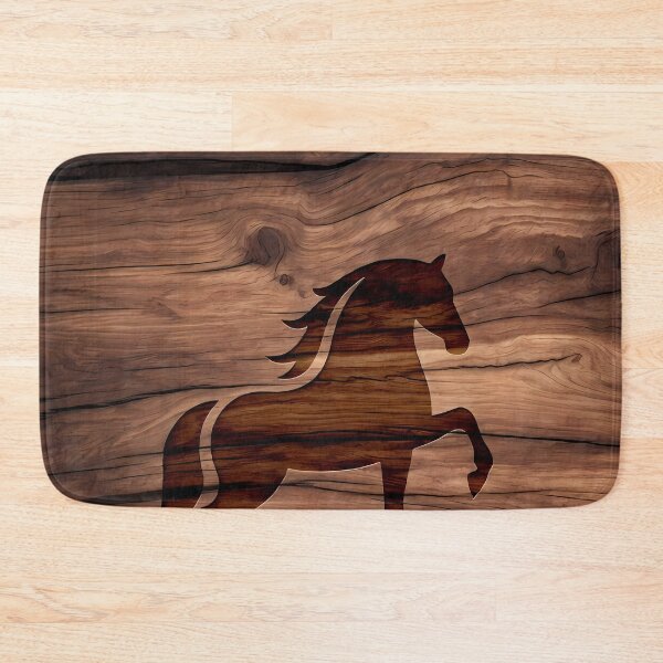 Item preview, Carved Horse Head Mural (image size 7840x11680) designed and sold by Digital-Davinci.