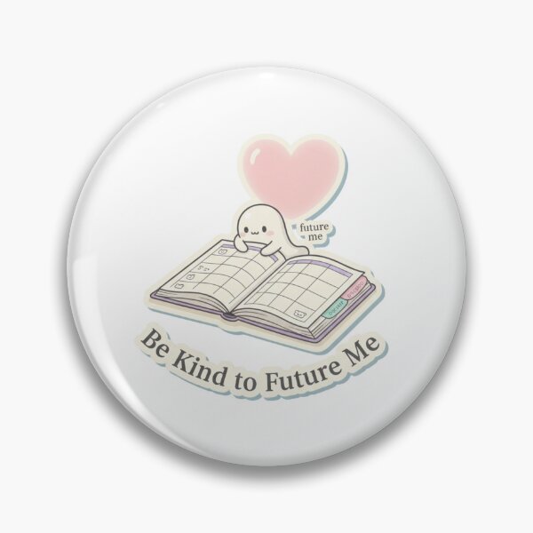 Item preview, Be Kind to Future Me Kawaii Planner Sticker designed and sold by OrikuStudio.