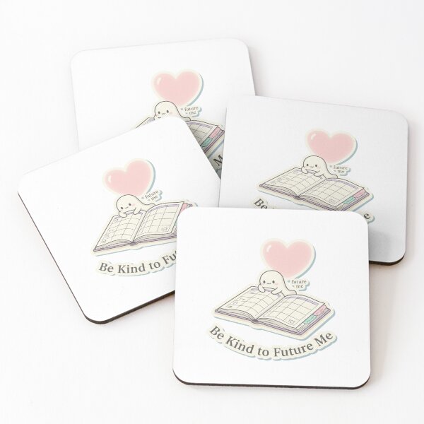 Item preview, Be Kind to Future Me Kawaii Planner Sticker designed and sold by OrikuStudio.