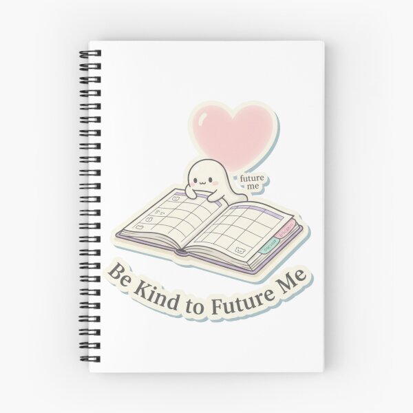Item preview, Be Kind to Future Me Kawaii Planner Sticker designed and sold by OrikuStudio.