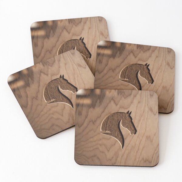 Item preview, Carved Horse Head Mural (image size 7840x11680) designed and sold by Digital-Davinci.