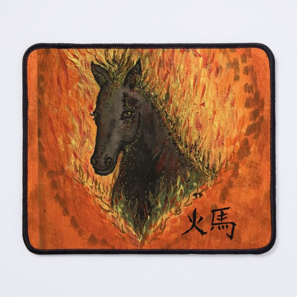 Item preview, Acrylic painting Fire Horse designed and sold by creaphyl28.