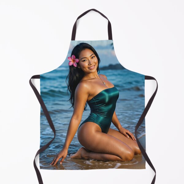 Item preview, Shanti Beachside Radiance in Emerald Swimsuit designed and sold by CathryneDelamort.