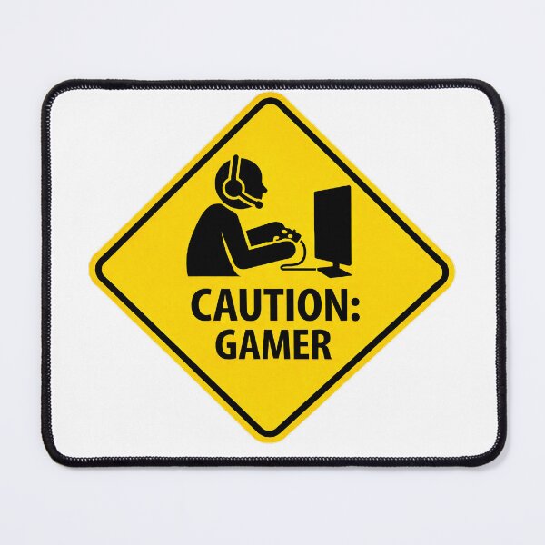 Item preview, Caution Pro Gamer At Work Sign designed and sold by Astraskal.