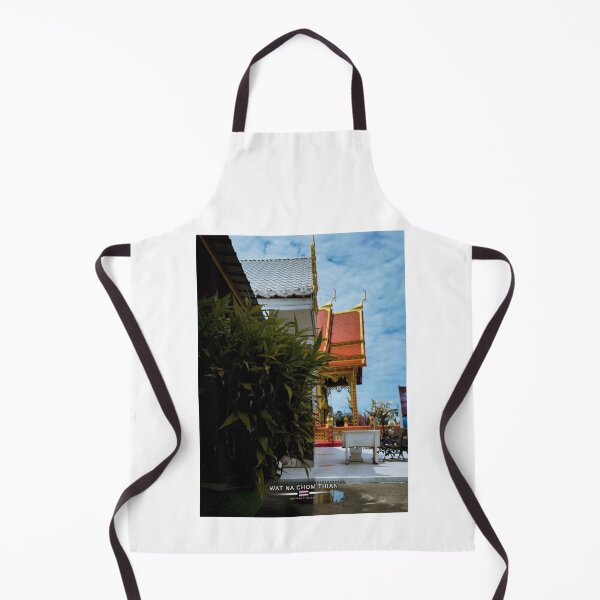 Item preview, Wat Na Chom Thian Temple Pattaya Thailand designed and sold by Thistle-TShop.