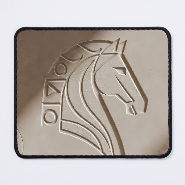 Item preview, Carved Horse Head Mural (image size 7840x11680) designed and sold by Digital-Davinci.