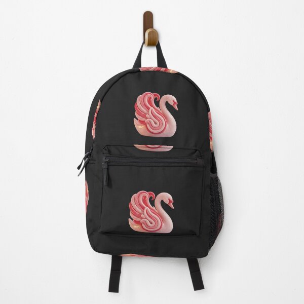 Item preview, Elegant Pink Swan with Heart Wings designed and sold by kunsuriyapaisan Paranee.