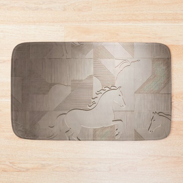 Item preview, Carved Horse Head Mural (image size 7840x11680) designed and sold by Digital-Davinci.