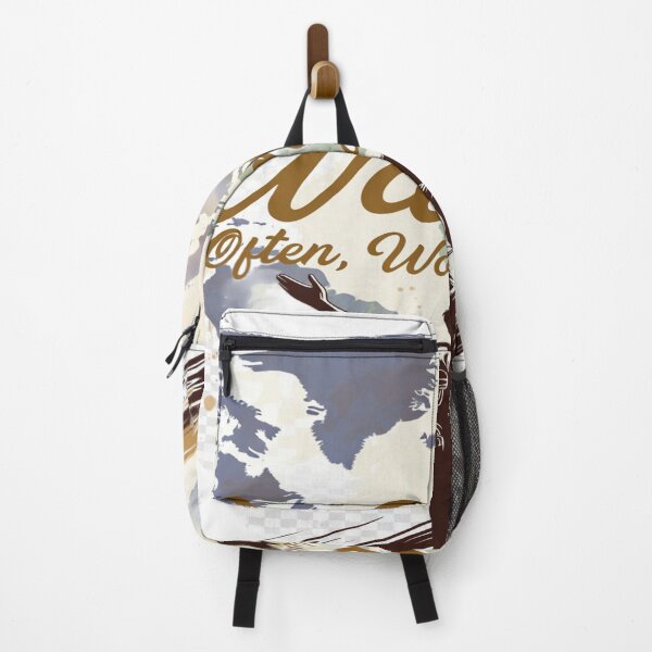 Item preview, Wander Often Wonder Always – Wanderlust Travel Quote World Map Design designed and sold by Sushikidsntod.