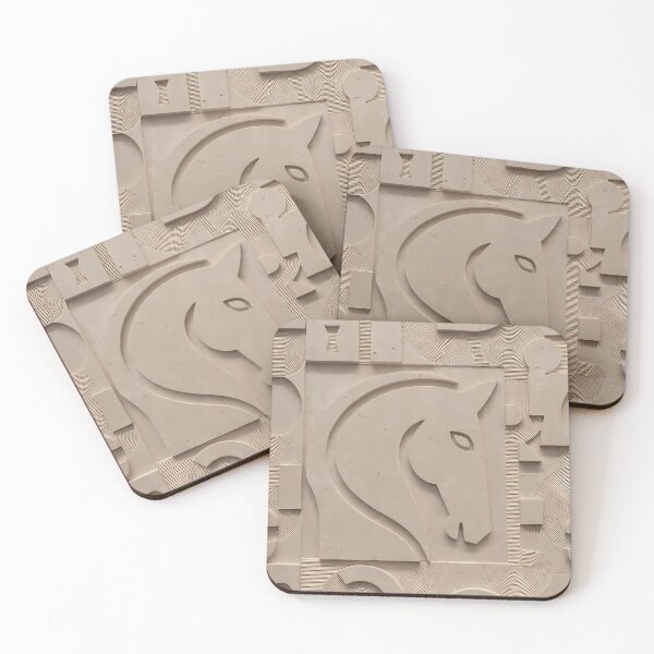 Item preview, Carved Horse Head Mural (image size 7840x11680) designed and sold by Digital-Davinci.