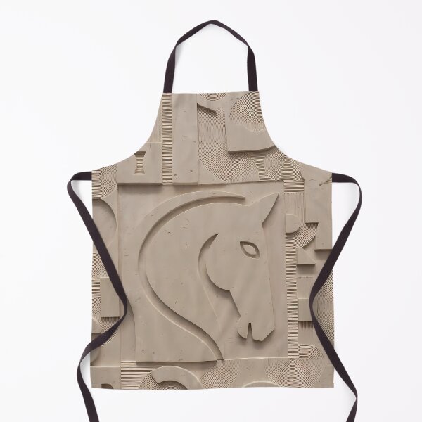 Item preview, Carved Horse Head Mural (image size 7840x11680) designed and sold by Digital-Davinci.