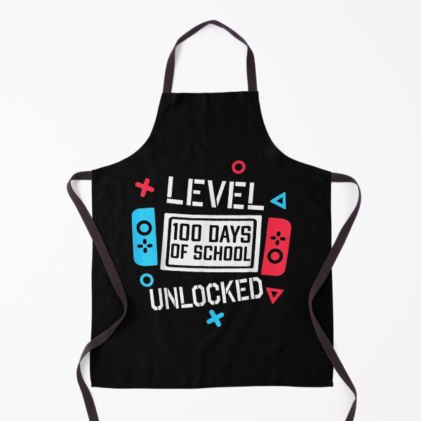 Item preview, Level 100 Days of School Unlocked Gamer Video Games Boys designed and sold by Juansustait.