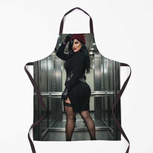 Item preview, Cassandra in black dress and red beanie designed and sold by CathryneDelamort.