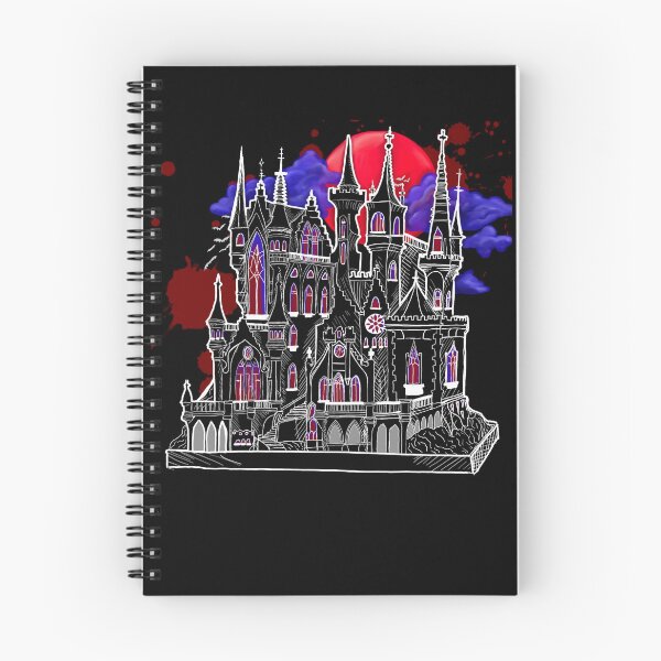 Item preview, Silver under nightfall inspired gothic castle Light mode designed and sold by sophiihardy1136.