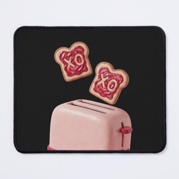 Item preview, Cute Pink Toaster with XO Heart Toast designed and sold by kunsuriyapaisan Paranee.