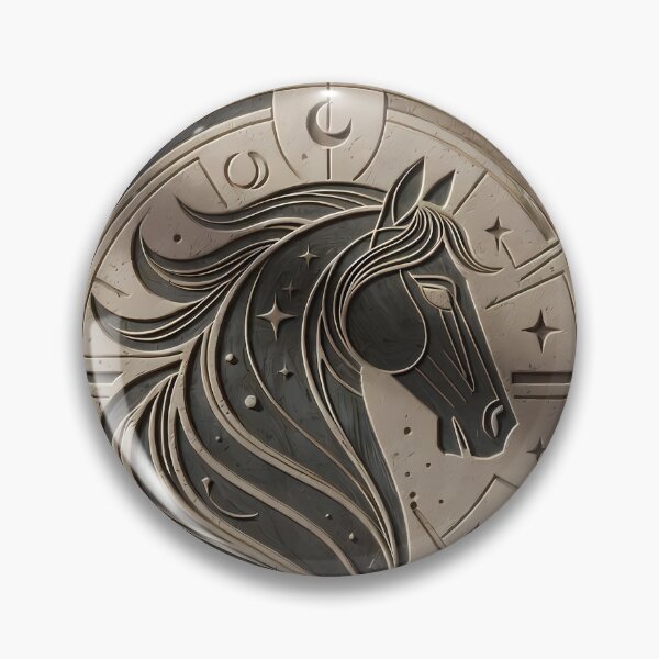 Item preview, Carved Horse Head Mural (image size 7840x11680) designed and sold by Digital-Davinci.