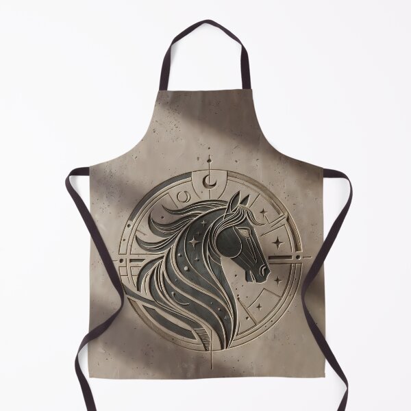 Item preview, Carved Horse Head Mural (image size 7840x11680) designed and sold by Digital-Davinci.