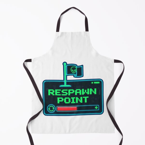 Item preview, Respawn Point Gamer Sticker - Gaming Humor Video Game Gift Gamer Life Restart Button designed and sold by RealVibeVault.