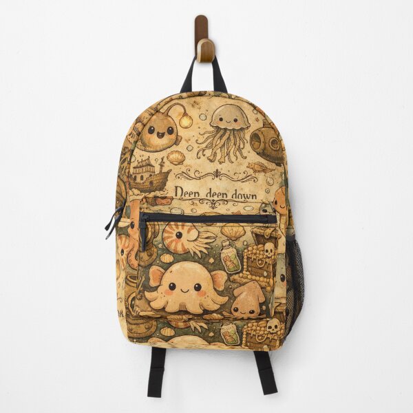 Item preview, Wonders of the Deep – Cute Kawaii Ocean Design designed and sold by Mauswohn.