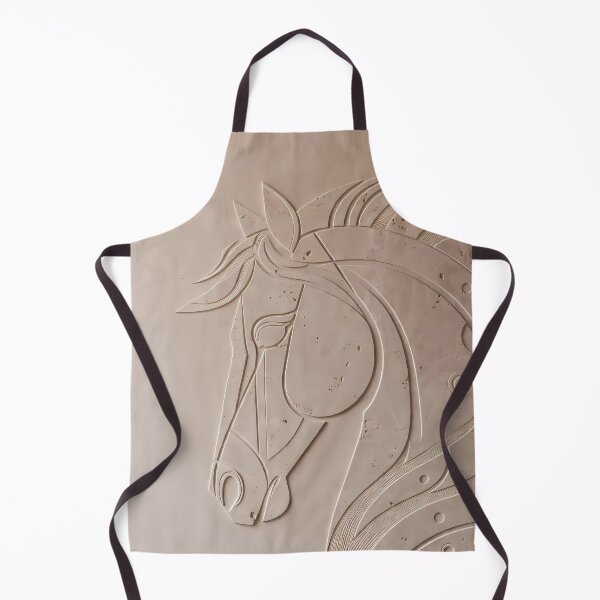 Item preview, Carved Horse Head Mural (image size 7840x11680) designed and sold by Digital-Davinci.