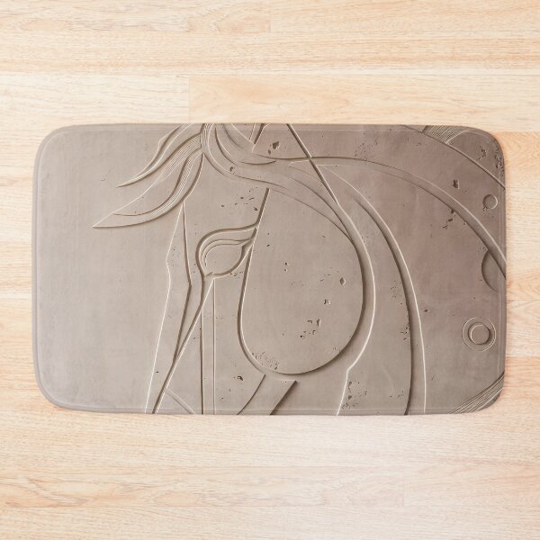 Item preview, Carved Horse Head Mural (image size 7840x11680) designed and sold by Digital-Davinci.