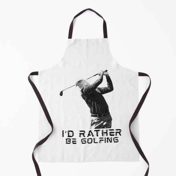 Item preview, I'd Rather Be Golfing Eagle Golf Player Halftone designed and sold by TrueArtsStore.