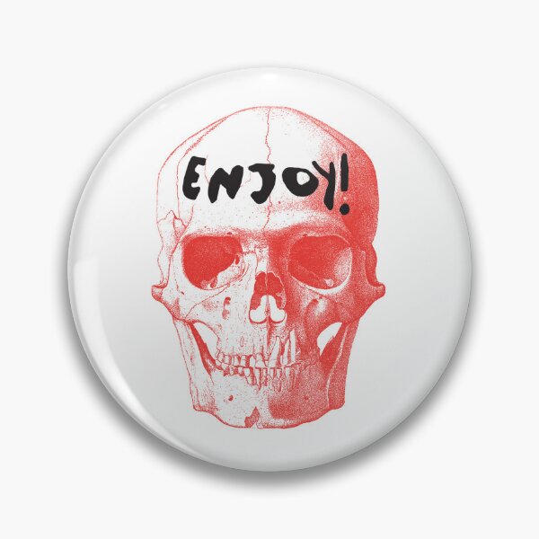 Item preview, DM Memento Mori Black-Red Skull designed and sold by unpopop.
