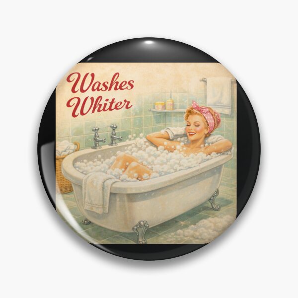Item preview, Washes Whiter – Bath Time designed and sold by halibutgoatramb.