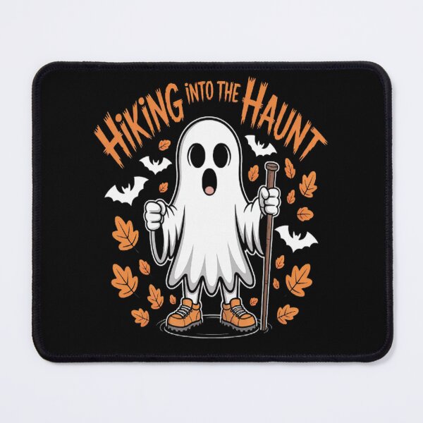 Item preview, Hiking Into The Haunt Ghostly Adventures Await Halloween And Hiking Fun designed and sold by StuffNestie.