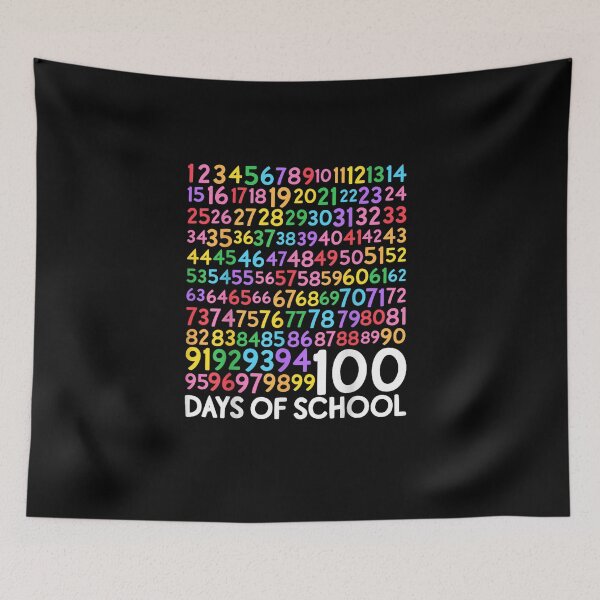 Item preview, 100th Day of School Teacher Kids 100 Days Math Numbers  designed and sold by Juansustait.