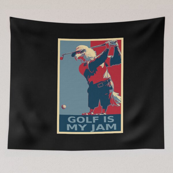 Item preview, Golf Is My Jam Eagle Golf Player HOPE designed and sold by TrueArtsStore.