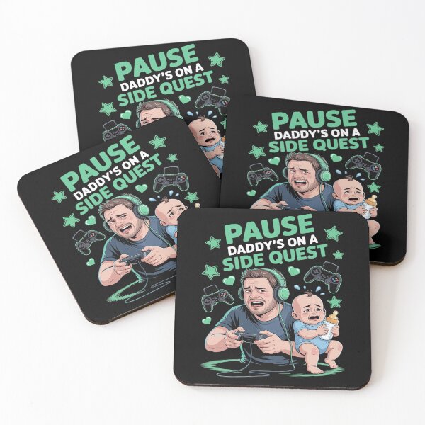 Item preview, PAUSE Daddy’s On a Side Quest - Gamer Dad Life Funny designed and sold by Tatianamiobi.
