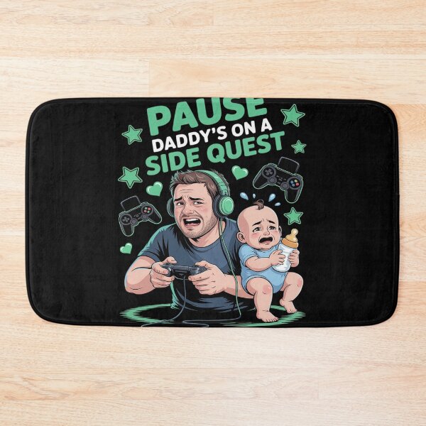 Item preview, PAUSE Daddy’s On a Side Quest - Gamer Dad Life Funny designed and sold by Tatianamiobi.