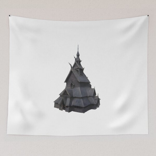 Item preview, Borgund Stave Church designed and sold by Sunny806.